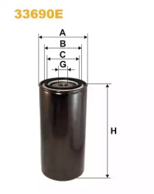 WIX FILTERS 33690e -  Топливный фильтр